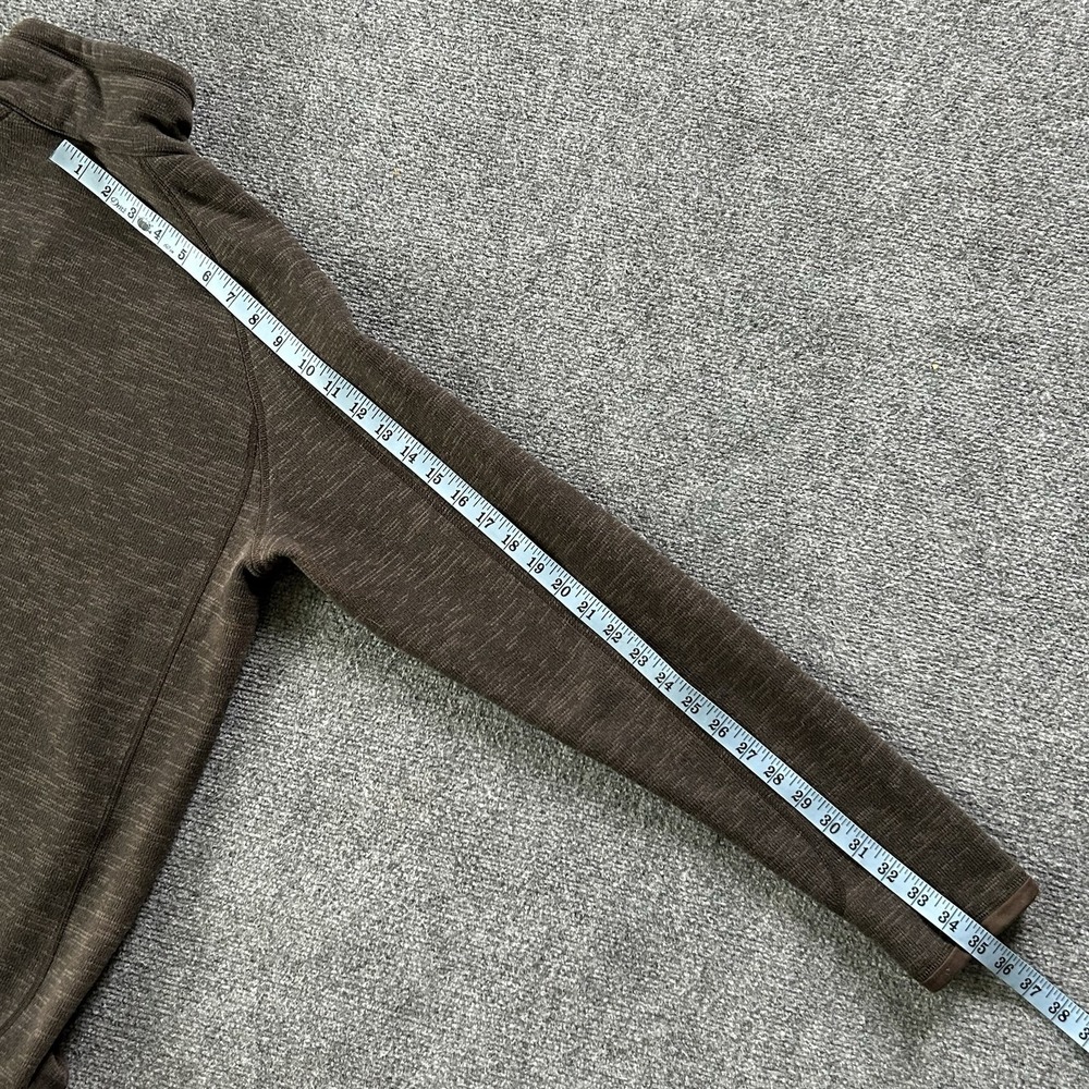 Patagonia‎ Jacket Mens Medium Brown Better Sweater 1/4-Zip Pullover Fleece - Picture 9 of 11